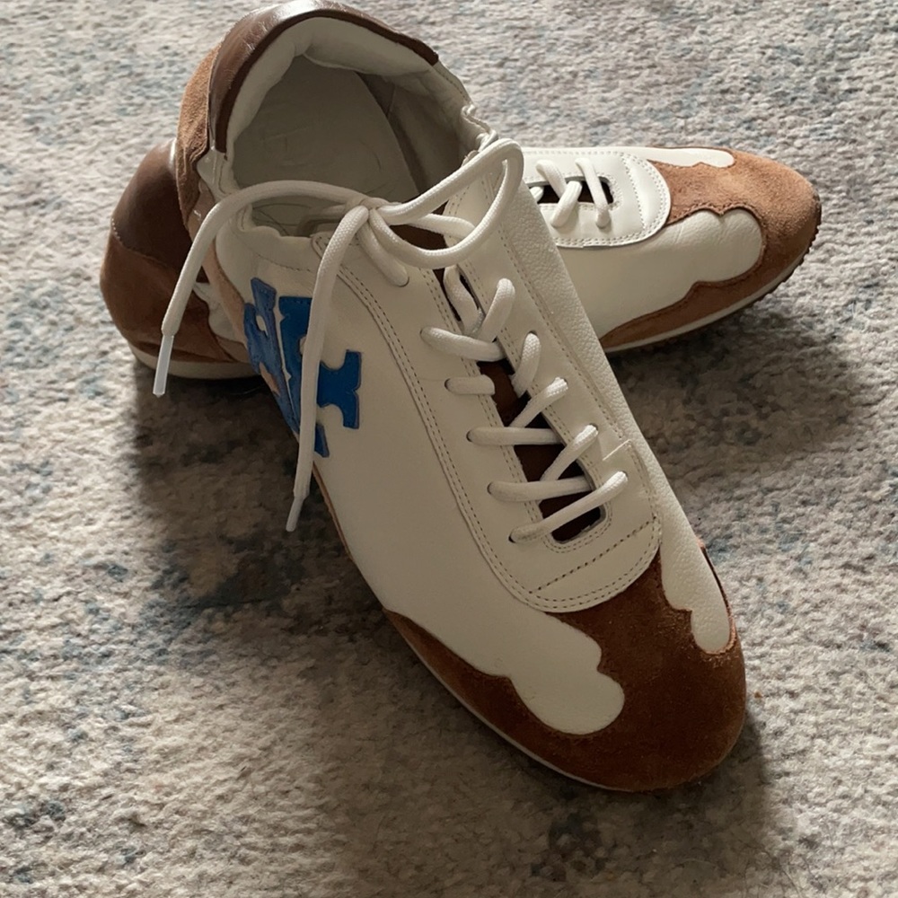 Tory Burch Leather Sneakers- Size 9